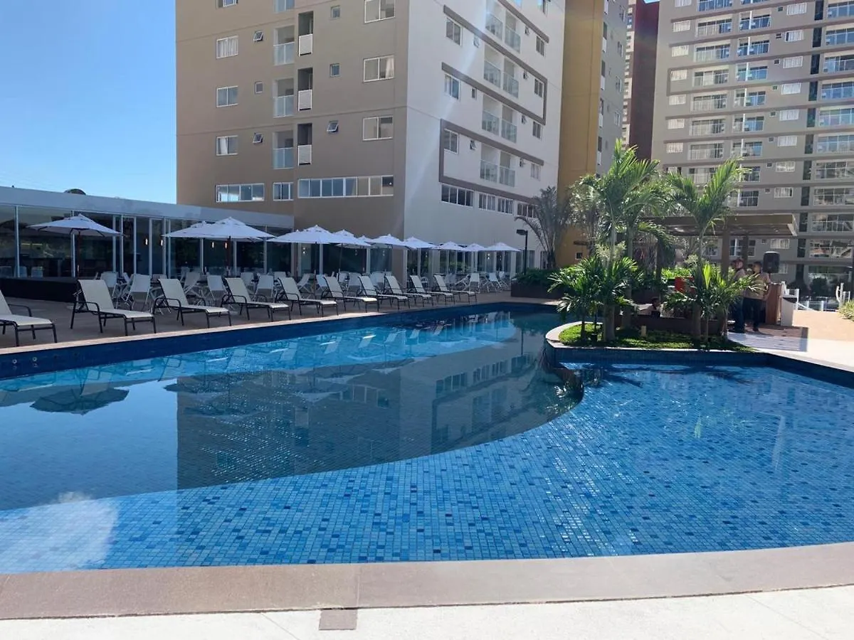 Apartamento No Evian Thermas Residence A 1 Km Do Centro De Caldas Novas 0*,