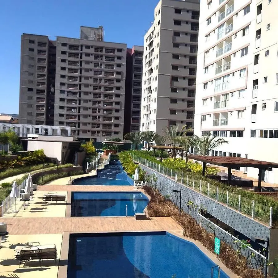 Apartamento No Evian Thermas Residence A 1 Km Do Centro De Caldas Novas 0*,  Brazil
