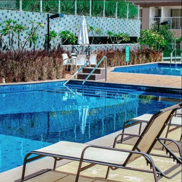 Apartamento No Evian Thermas Residence A 1 Km Do Centro De Caldas Novas 0*,