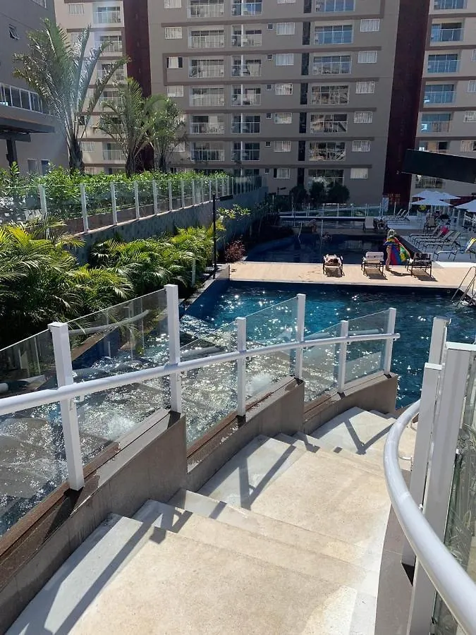 Apartamento No Evian Thermas Residence A 1 Km Do Centro De Caldas Novas