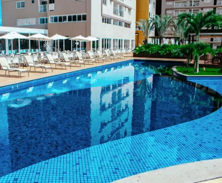 Apartamento No Evian Thermas Residence A 1 Km Do Centro De Caldas Novas