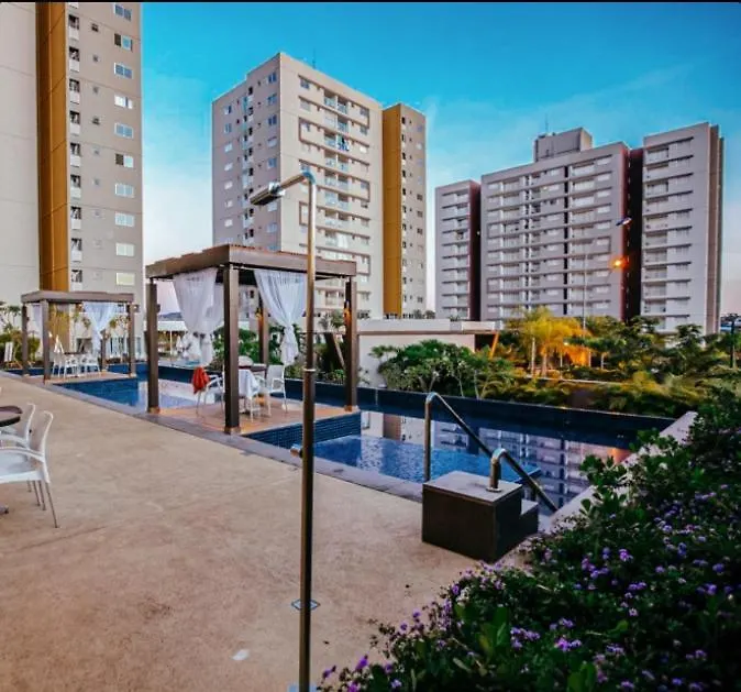 Apartamento No Evian Thermas Residence A 1 Km Do Centro De Caldas Novas 0*,  Brazil