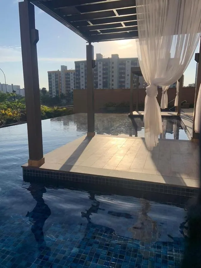 Apartamento No Evian Thermas Residence A 1 Km Do Centro De Caldas Novas 0*,